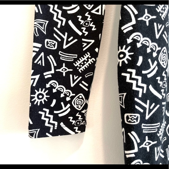 Forever 21 Bodycon Black and White Print Dress Size Small - Picture 6 of 9